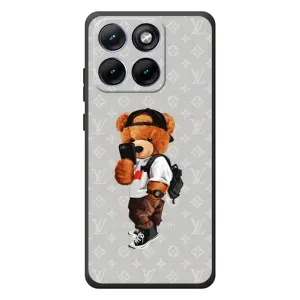 Брендновые Чехлы для Motorola Edge 70 Fusion - (PREMIUMPrint) (Мишка Луи)