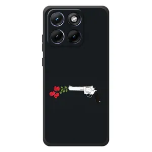 Чехлы (ART) Цветы на Motorola Edge 70 Fusion (VPrint) (Неожиданные цветы)