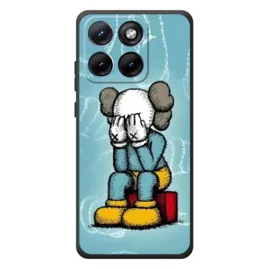 Чехлы для Motorola Edge 70 Fusion - Bearbrick Louis Vuitton (PREMIUMPrint) (Плач Bearbrick)
