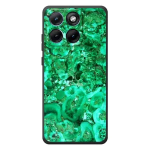 Мраморный чехол на Motorola Edge 70 Fusion (VPrint) (Салатный Мрамор)