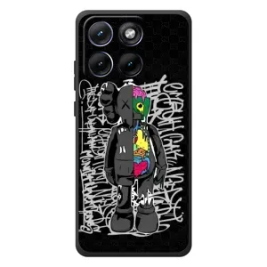 Чехлы для Motorola Edge 70 Fusion - Bearbrick Louis Vuitton (PREMIUMPrint) (Стиль Bearbrick)