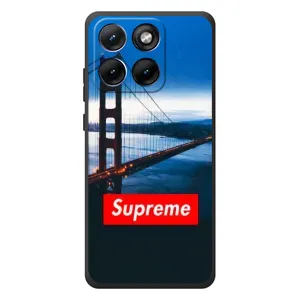 Чеохол для Motorola Edge 70 Fusion з картинкою Supreme (AlphaPrint) (Стиль Supreme)