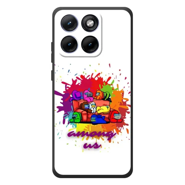 Чехол с принтом «Яркий АмонгАс» для Motorola Edge 70 Fusion