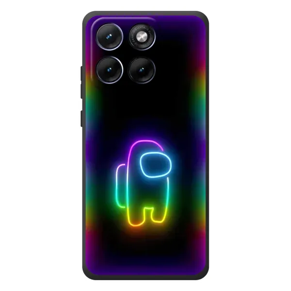 Чехол с принтом «Яркий скин» для Motorola Edge 70 Fusion