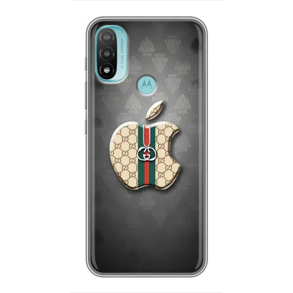 Чохол з принтом «Apple gucci» для Motorola MOTO E20