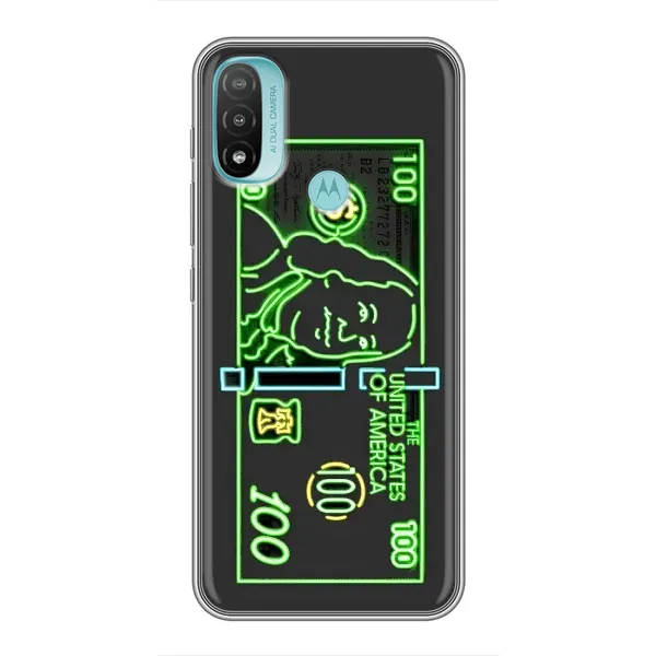 Чехол с принтом «Баксы» для Motorola MOTO E20 Чехол с принтом «Баксы» для Motorola MOTO E20