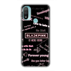 Чохол з принтом «BLACKPINK» для Motorola MOTO E20
