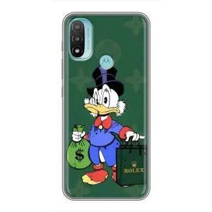Чехли для Motorola MOTO E20 - Скрудж МакДак Louis Vuitton (PREMIUMPrint) (Богата Утка)