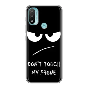 Чохол з принтом «Dont Touch» для Motorola MOTO E20