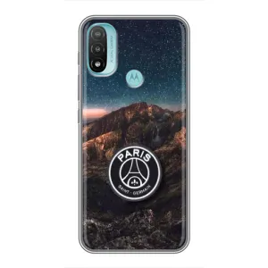 Чохли PSG для Motorola MOTO E20 (AlphaPrint) (ФК ПСЖ)
