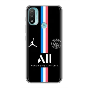 Чохли PSG для Motorola MOTO E20 (AlphaPrint) (футболка ПСЖ)