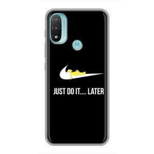 Чjхол з Сімпсонами для Motorola MOTO E20 (VPrint) (Гомер Later)