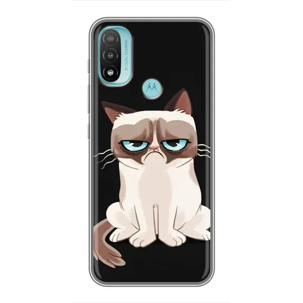 Чехол с принтом «Грустный кот» для Motorola MOTO E20 Чехол с принтом «Грустный кот» для Motorola MOTO E20
