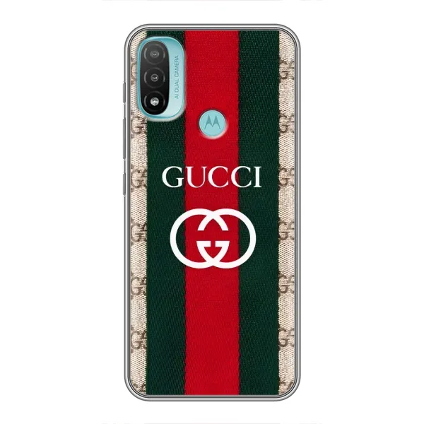 Чохол з принтом «Gucci дизайн» для Motorola MOTO E20