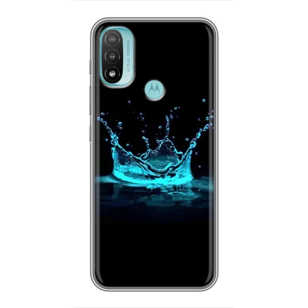 Чохол з принтом «Крапля корони» для Motorola MOTO E20 Чохол з принтом «Крапля корони» для Motorola MOTO E20