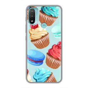 Чохол з принтом «Кексики» для Motorola MOTO E20