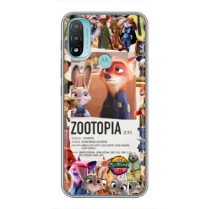 Чохол Зоотрополіс на Motorola MOTO E20 (Постер Зоотрополіс)