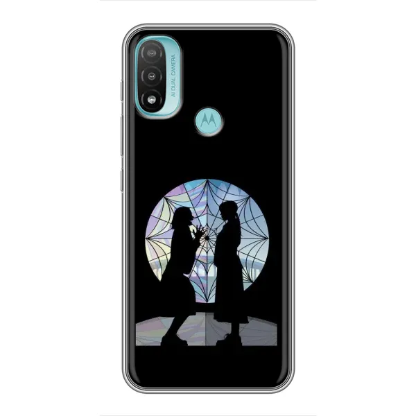 Чохол з принтом «кімната Венздей» для Motorola MOTO E20
