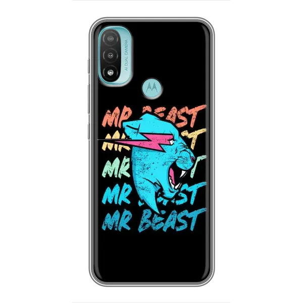 Чохол з принтом «logo Mr beast» для Motorola MOTO E20 Чохол з принтом «logo Mr beast» для Motorola MOTO E20
