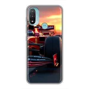 Чохол Формула1 на Motorola MOTO E20 (Макларен на заході)