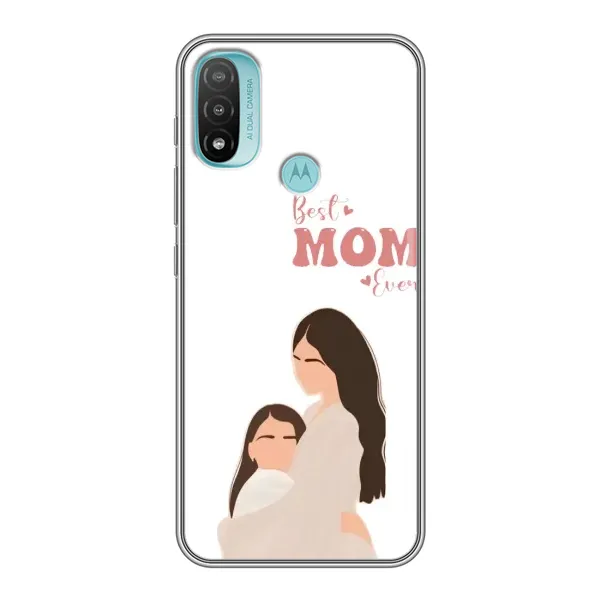 Чохол з принтом «Мама і донька» для Motorola MOTO E20 Чохол з принтом «Мама і донька» для Motorola MOTO E20