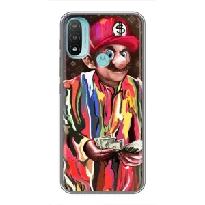 Чехол с принтом «Mario LV» для Motorola MOTO E20