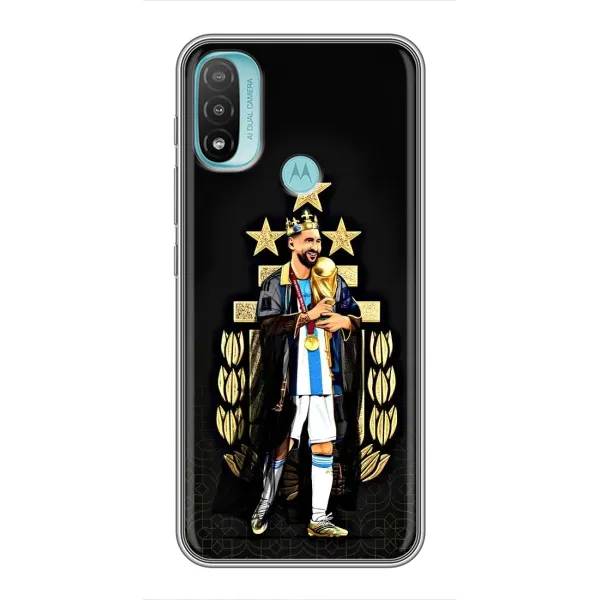 Чохол з принтом «Мессі Король» для Motorola MOTO E20 Чохол з принтом «Мессі Король» для Motorola MOTO E20