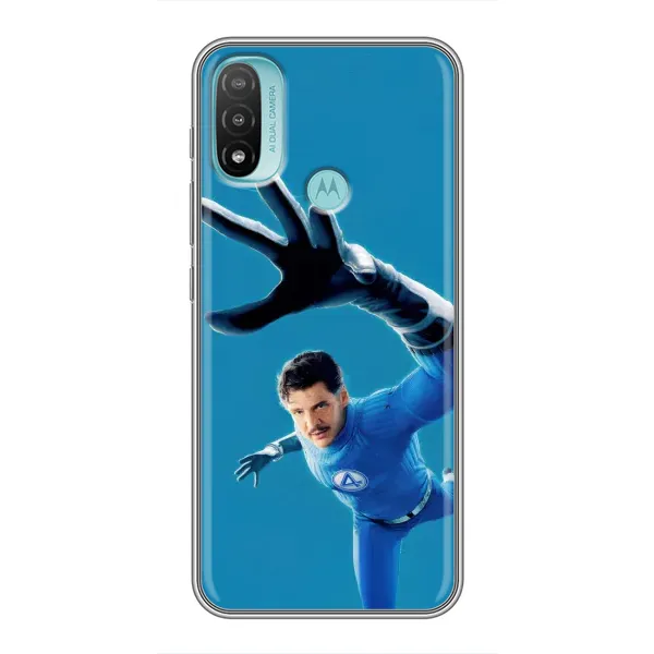 Чохол з принтом «Містер Фантастік супергерой» для Motorola MOTO E20