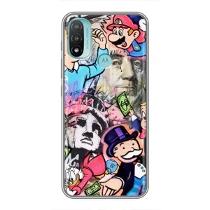 Чехол с принтом «Monopoly man» для Motorola MOTO E20