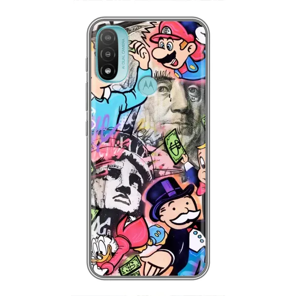 Чехол с принтом «Monopoly man» для Motorola MOTO E20