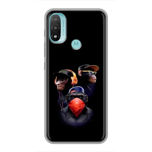 Чохол з принтом «Три мавпи» для Motorola MOTO E20 Чохол з принтом «Три мавпи» для Motorola MOTO E20