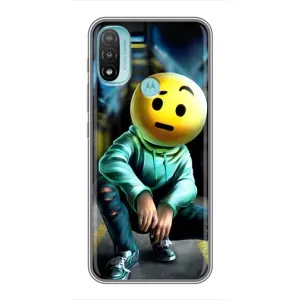 Чохол з принтом «Хлопець смайл» для Motorola MOTO E20
