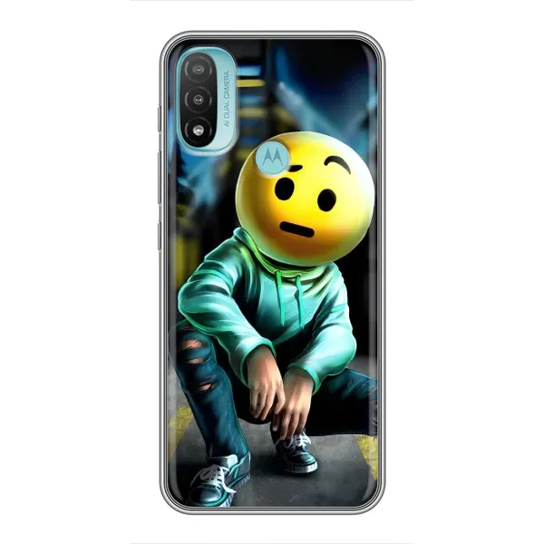 Чохол з принтом «Хлопець смайл» для Motorola MOTO E20 Чохол з принтом «Хлопець смайл» для Motorola MOTO E20