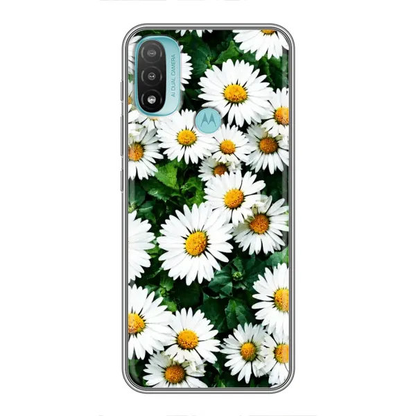 Чохол з принтом «Ромашки» для Motorola MOTO E20 Чохол з принтом «Ромашки» для Motorola MOTO E20