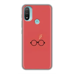 Чохол з принтом «шрам та окуляри» для Motorola MOTO E20