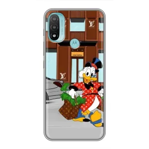 Чехли для Motorola MOTO E20 - Скрудж МакДак Louis Vuitton (PREMIUMPrint) (Скрудж ЛВ)