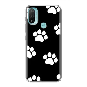 Чохол з принтом «Сліди собаки» для Motorola MOTO E20
