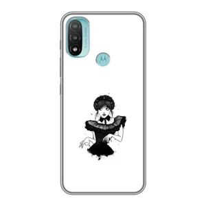 Чохли Венсдей на Motorola MOTO E20 Уенсдей (AlphaPrint) (танець Венздей)
