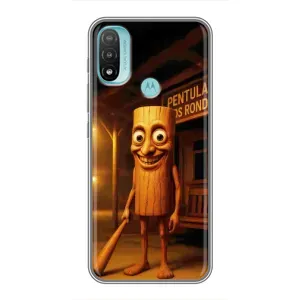 Чохол з мемом Тралалело тралала на Motorola MOTO E20 (Тунг тунг сахур)