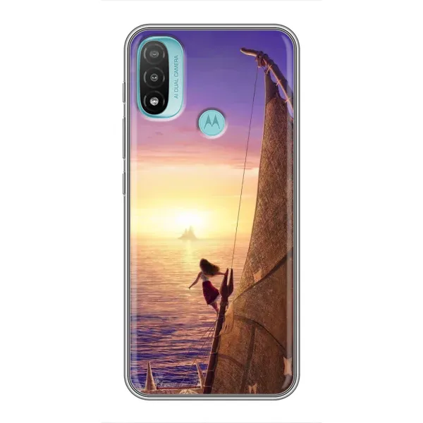 Чохол з принтом «Захід сонця Ваяна» для Motorola MOTO E20