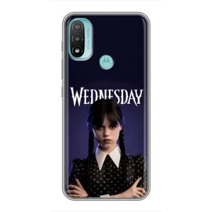 Чохли Венсдей на Motorola MOTO E20 Уенсдей (AlphaPrint) (Wednesday)
