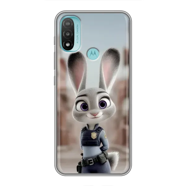 Чохол з принтом «Офіцер Джуді Гопс» для Motorola MOTO E20