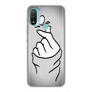 Чохол з принтом «Значок Love» для Motorola MOTO E20