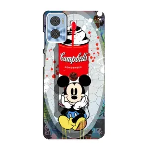 Чохол Disney Mouse Motorola MOTO E22 (PREMIUMPrint) (Американський Маус)