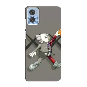 Чохли для Motorola MOTO E22 - Bearbrick Louis Vuitton (PREMIUMPrint) (Беарбрік Джордан)