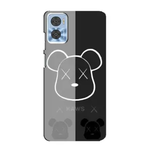 Чохли для Motorola MOTO E22 - Bearbrick Louis Vuitton (PREMIUMPrint) (БеарБрік очі)