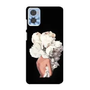 Чехлы (ART) Цветы на Motorola MOTO E22 (VPrint)