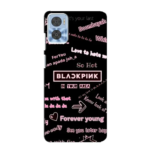 Чехол с принтом «BLACKPINK» для Motorola MOTO E22 Чехол с принтом «BLACKPINK» для Motorola MOTO E22