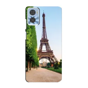 Чохол Ейфелева Вежа Motorola MOTO E22 - (AlphaPrint) (Дорога до Парижу)