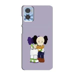 Чохли для Motorola MOTO E22 - Bearbrick Louis Vuitton (PREMIUMPrint) (Дружба Беарбрік)